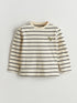 LC Waikiki Crew Neck Striped Boy's T-Shirt